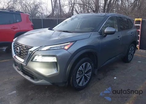 2022 Nissan Rogue Sv из США, поврежденный, VIN JN8BT3BB4NW332189